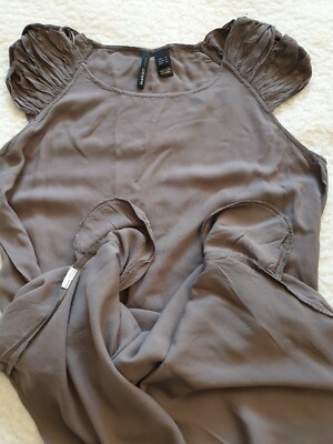 Robe Tunique Mango Noire Fluide - Taille 38/40 - Occasion Parfait état - Style Formel