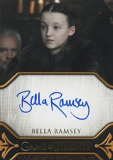 Game of Thrones Art & Images: Bella Ramsey, Lyanna Archive Legacy Autograph Card