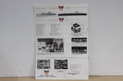 CATALOGUE CH3 HERPA COLLECTION 1984 - Foto 4 di 4