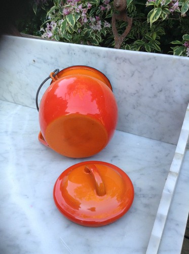 French Enamel Small Cauldron - Foto 7 di 8