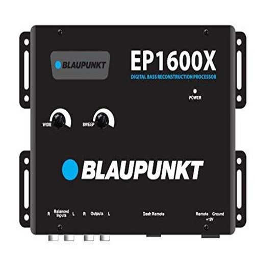 BLAUPUNKT EP1600X Digital Bass Processor with Remote (Black)
