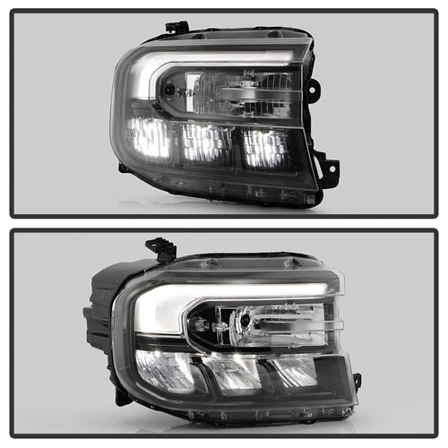 Para 2022 2023 2024 Ford Maverick Negro con Faro LED DRL Faro Pasajero - Imagen 9 de 12
