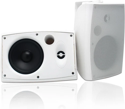 Herdio 2X6.5" 400W Outdoor-Lautsprecher wasserdicht wandmontiertes Verstärker - Bild 3 von 9