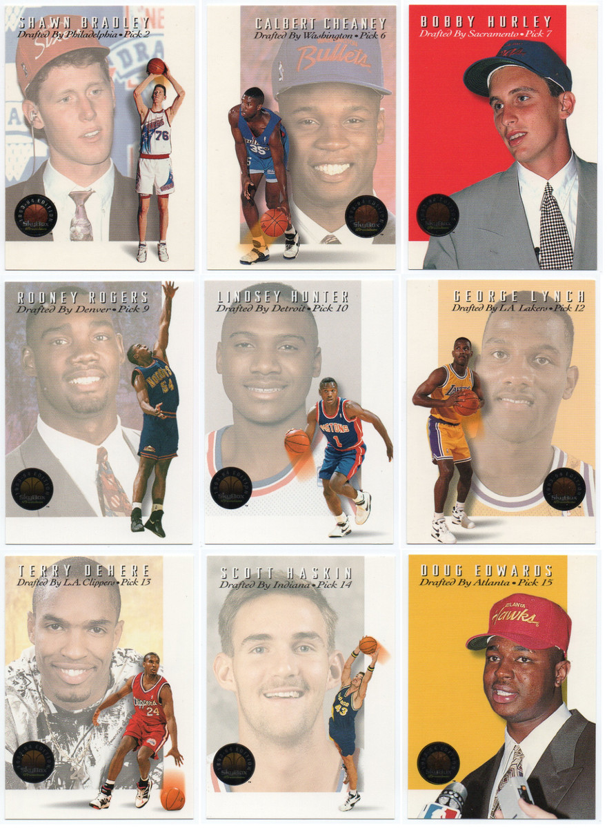 1993-94 SkyBox Premium Draft Picks Rookie RC - Pick Any