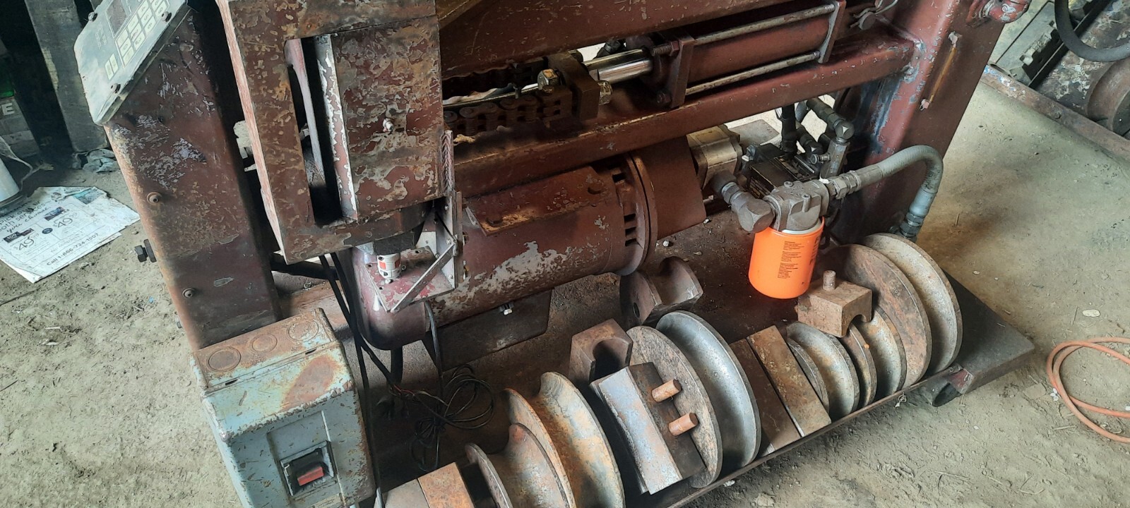 Bendpak Bend Pak Exhaust Bender BlueBullet Hydraulic Pipe Bender eBay