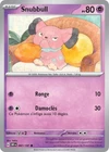 Carte SNUBBULL 087/197 Pokémon Flammes Obsidiennes EV3 Neuve OBF FR