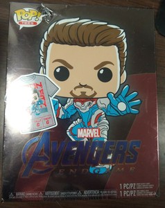 funko pop & tee collectors box marvel avengers endgame