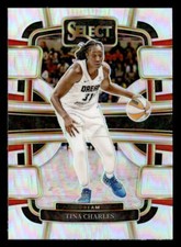 2024 Panini Select WNBA #83 Tina Charles Silver Prizm