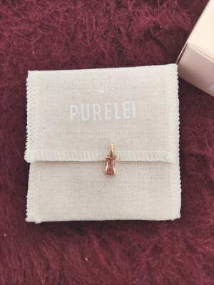 Zauberhafter Charm Earth Canyon PURELEI Gold, Neu, OVP, Rarität, Stein in Rose
