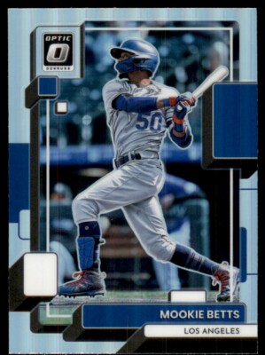 2022 Panini Donruss Optic Holo Silver Prizm Mookie Betts #184 | eBay