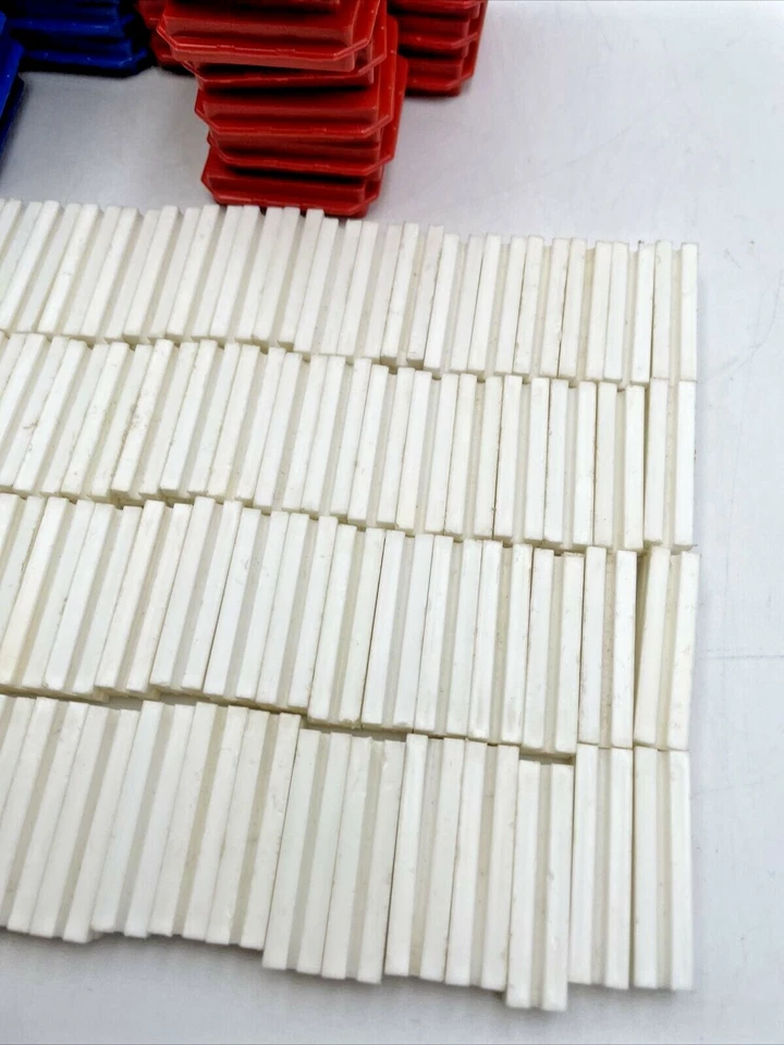 Tupper Toys Lot Build O Fun Blocks Connectors Tupperware Vintage 161 Pieces - Image 4 of 4