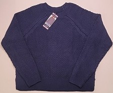 GAP Women's Textured Pullover Knit Style Sweater Midnight Blue Small QLN0253S