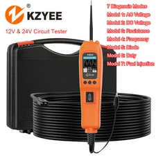 Kzyee KM50 Circuit Tester Power Electrical Probe System Diagnostic Tool 12V& 24V
