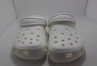 NEW Crocs Unisex Classic Clog 10001-100 White, Size 6-8