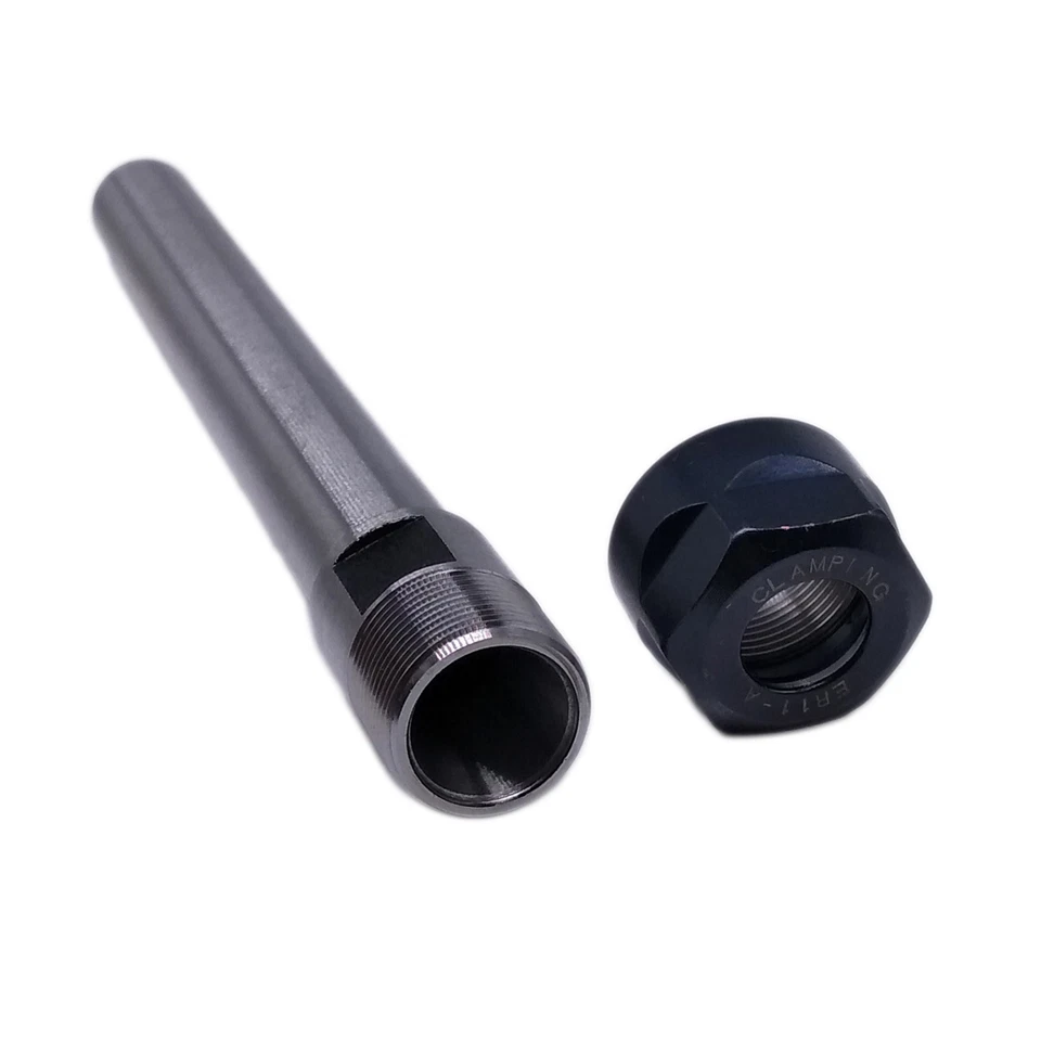 US Stock C12-ER11A-100L Collet Chuck Holder Straight CNC Milling Extension Rod - Image 2 of 4