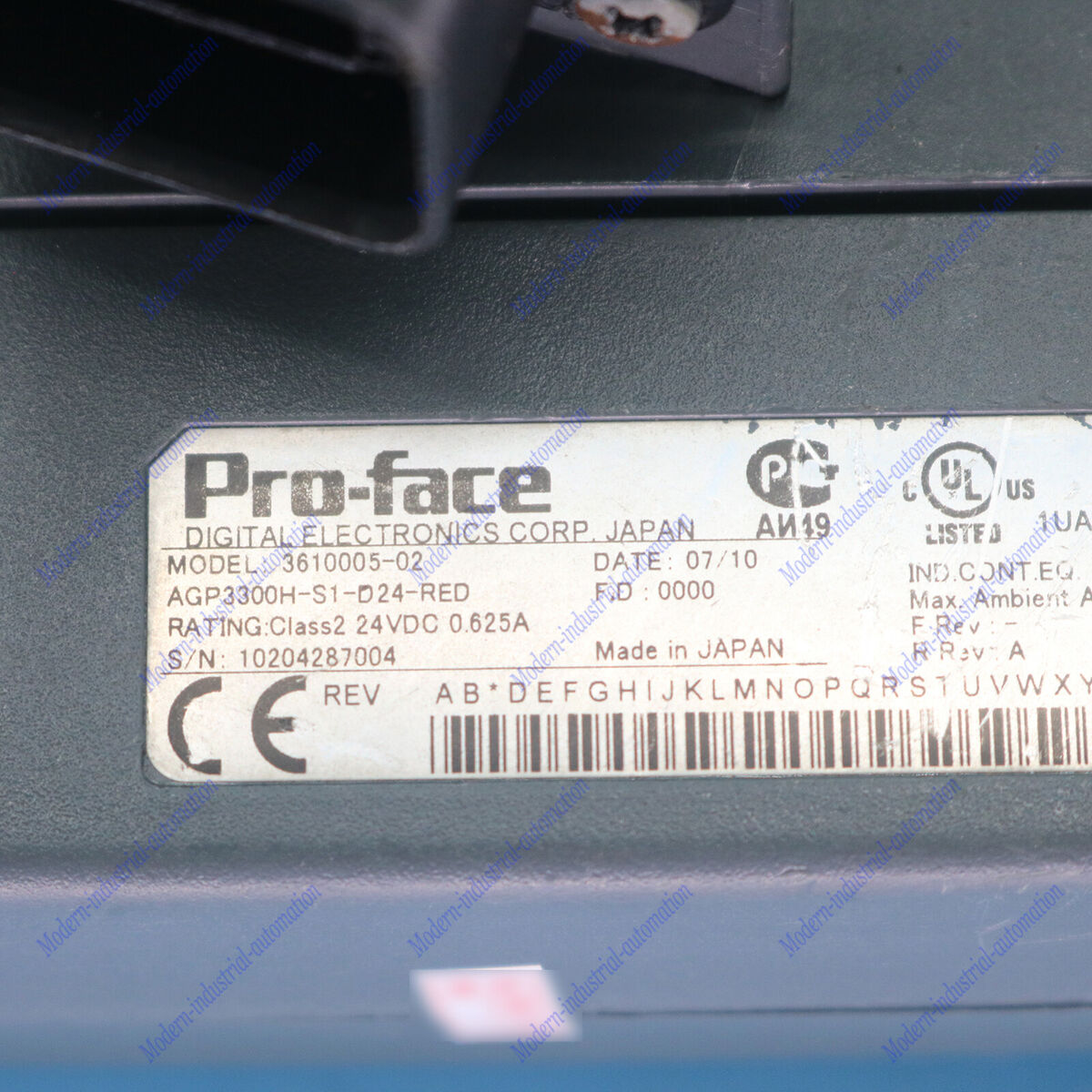 Used Pro-face AGP3300H-S1-D24-RED Handheld Touch Screen ship Used Pro-face AGP3300H-S1-D24-RED Handheld Touch Screen ship