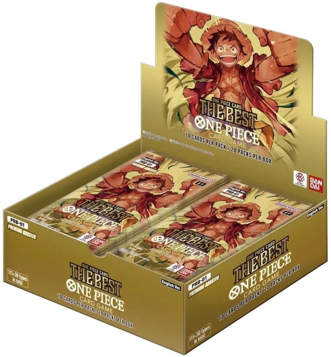 One Piece TCG Premium Booster Box PRB-01 PRB01 PRB1 - ENG One Piece TCG Premium Booster Box PRB-01 PRB01 PRB1 - ENG