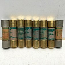 GOULD SHAWMUT RF10 Renewable Fuse 10 AMP 250VAC LOT of 8 