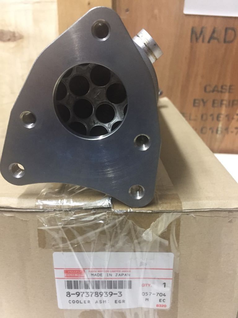 Isuzu Oil Cooler 8973789392 8973789393 GENUINE | eBay