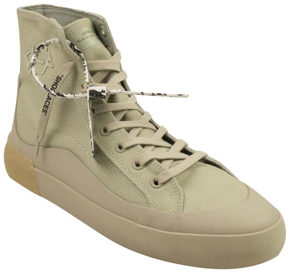 Off-White Vulcanized Canvas Mid Taupe for sale | eBay
