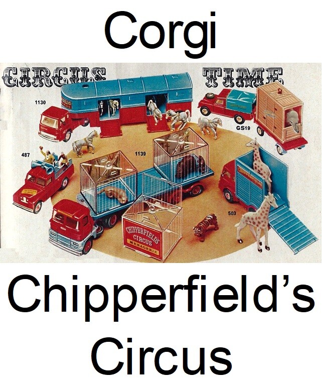 Corgi Chipperfield Circus Reproduction Pinder Spare Parts Corgi Chipperfield Circus Reproduction Pinder Spare Parts