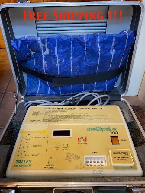 TALLEY Multipulse 1000 Peristaltic Gradient Sequential Compression ...