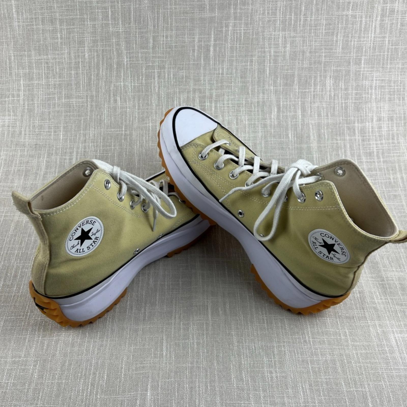 Converse Chuck Taylor Run Star Hike Hi Lemon Drop A02132C Women’s 12.5 Men’s 11