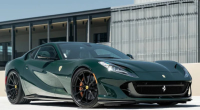 Ferrari 666017 Verde British Green Basecoat With Reducer Gallon (Basecoat Only)