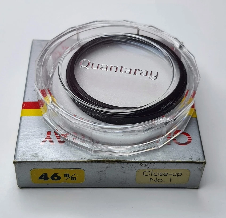 Genuine Quantaray  46mm Close-Up Lens +1  Glass Lens Filter Japan 46 mm Macro 46 - Image 3 of 4
