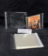 CD SIDE Resealable SelectSleeves Japan Fits Jewel Case Adhesive On Flap 100 pcs