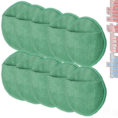 10x Sonax Microfiber Care Pad Microfiber Polishing Pad for Even Application