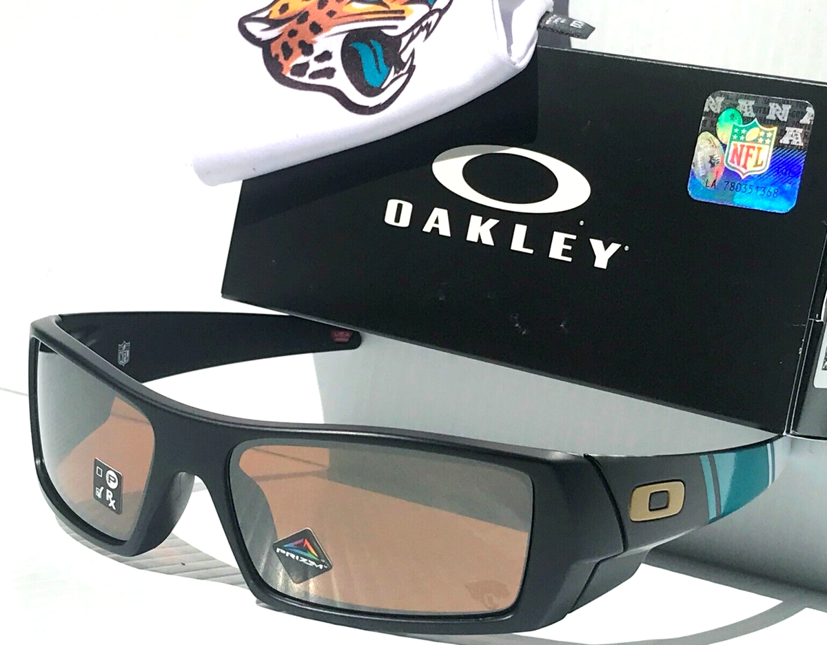 NFL Oakley Gascan JAX JAGUARS Matte Black PRIZM Tungsten lens