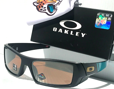 NFL Oakley Gascan JAX JAGUARS Matte Black PRIZM Tungsten lens