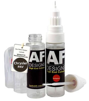 Lackstift für Chrysler PAV Liquid Charcoal Perl Klarlack schnelltrocknend Tupfla