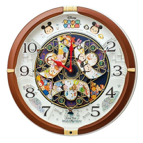 Seiko Clock Wall Clock Karakuri Clock Radio Clock Character Disney