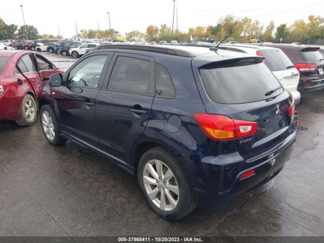 2012 Mitsubishi Outlander Sport Blue Interior Rear View Mirror OEM Used - Image 4 of 4