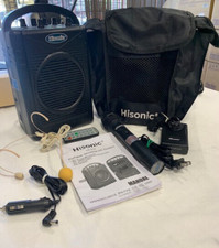 Hisonic Hs210 Portable Pa System With Wireless Microphone Rechargeable