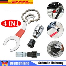 Fahrrad Werkzeug Tretlager Kurbel-Abzieher Schraubenschlüssel Reparatur Satz DE