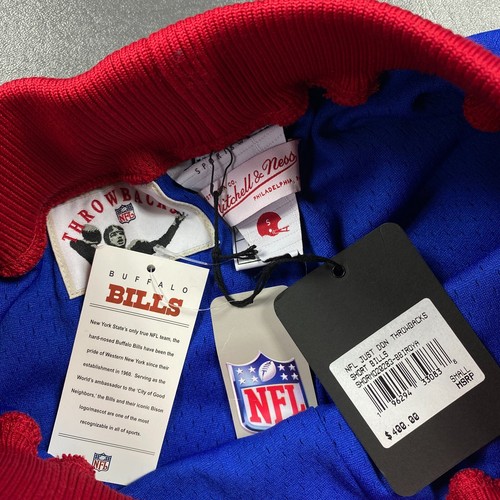 100% Authentic Just Don x Mitchell Ness Buffalo Bills 35th Anniversary Shorts S - Picture 5 of 8
