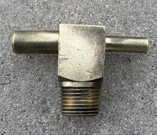 Ford Galaxie Thunderbird Intake Manifold Brass Vacuum Tube T Fitting 1961-1965