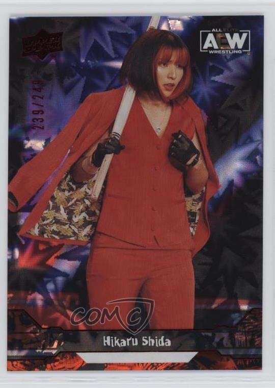 2023 Upper Deck AEW All Elite Wrestling Dynamite 239/249 Hikaru Shida #30 16vq