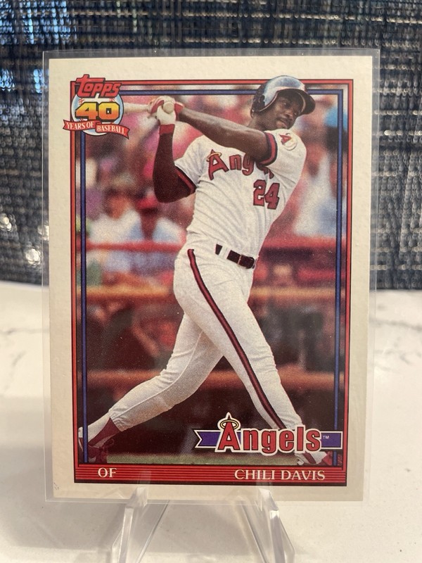 1991 Topps - Chili Davis #355