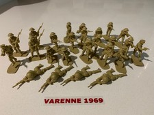 LOTTO SOLDATINI AIRFIX INGLESI OTTAVA ARMATA WWII SCALA 1:32