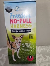 2 Hounds Design Freedom No-Pull Dog Harness & Leash 5/8" Pink Size SMALL