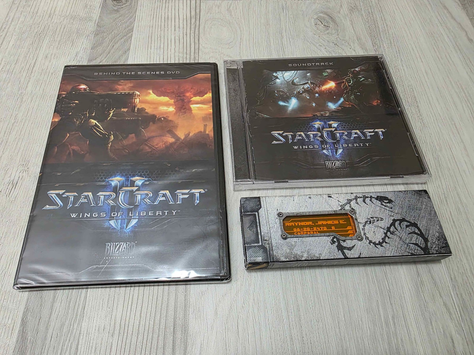 StarCraft II: Wings of Liberty - Collector's Edition DVD/Soundtrack/USB New