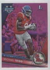 2023 Bowman U Chrome Pink Refractor Michael Trigg #128 0b3