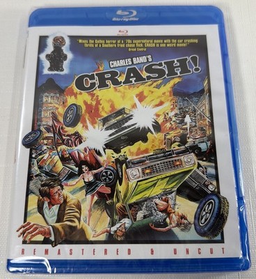 Charles Bands CRASH Uncut Remastered 70s Gothic Horror BLURAY - New