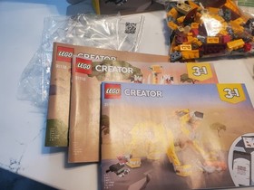 lego USED CREATOR SET LOT 31112 , 31058, 31058, 31058
