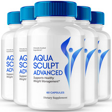 (5 Pack) Aqua Sculpt Advanced Weight Loss, Aquasculpt Maximum Strength Support