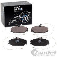 Eurobrake BremsbelÄGe Satz Vorderachse Passend FÜR CitroËN Xsara ZX Peugeot 306